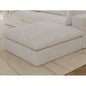 Cloud Sofa, Corduroy Fabric, Deep Couches, Double - layer design, Removable Cushion, No Assembly, Combination Living room, Bedroom, Conference room, Apartment, Black