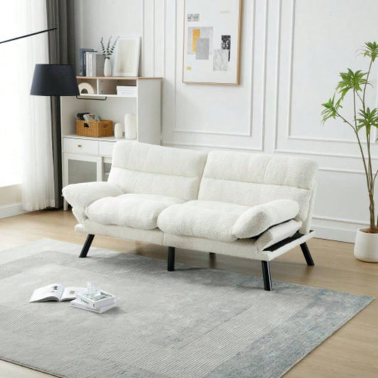 UNITED WE WIN Furniture, Bedroom furniture, Living room furniture, sofa with thick cushion, Sofa bed, Sleeper sofa with metal feet.