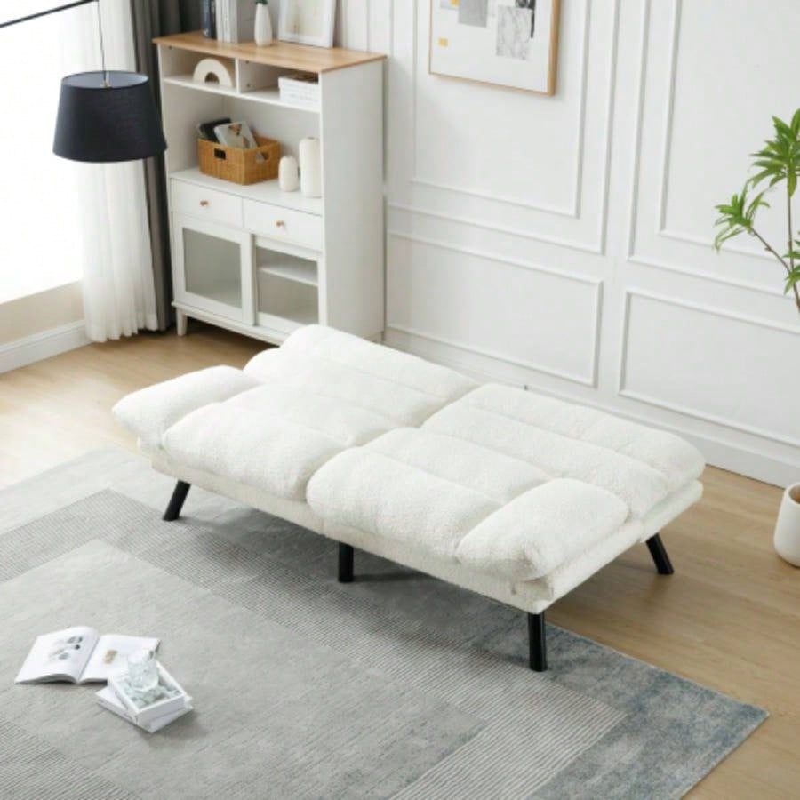 UNITED WE WIN Furniture, Bedroom furniture, Living room furniture, sofa with thick cushion, Sofa bed, Sleeper sofa with metal feet.