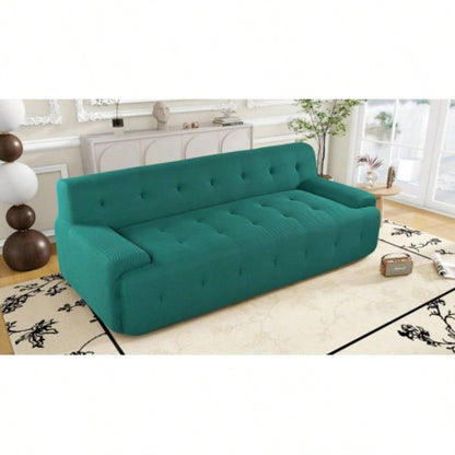 UStyle 86.2 Modern Minimalist Style Tufted Design Upholstered Sofa, 3 - Compression Sofa Living Room, Bedroom, and Apartment