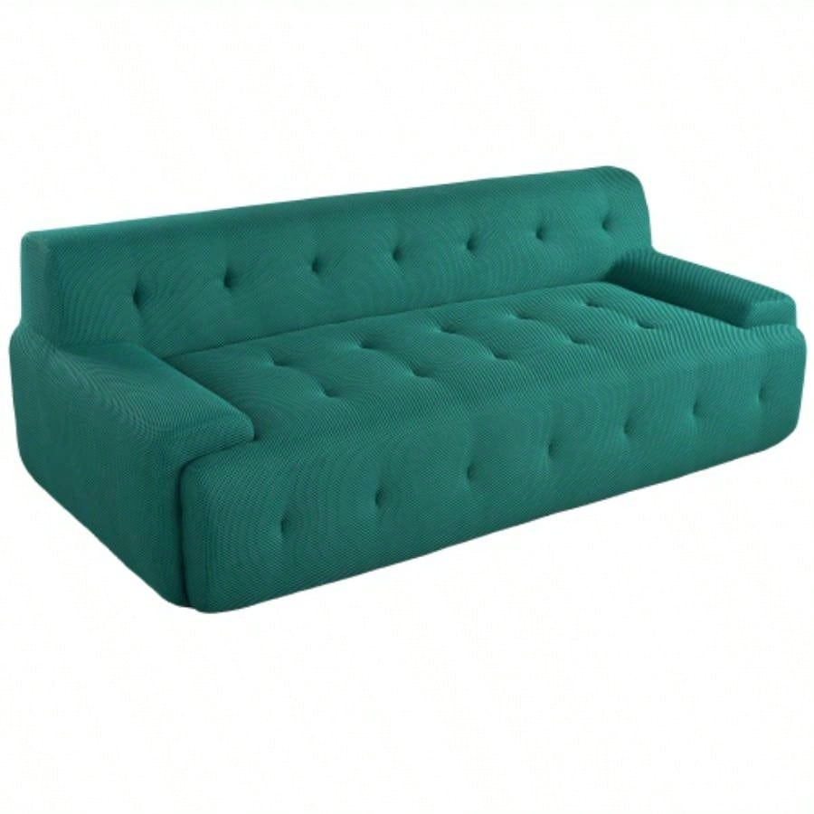 UStyle 86.2 Modern Minimalist Style Tufted Design Upholstered Sofa, 3 - Compression Sofa Living Room, Bedroom, and Apartment
