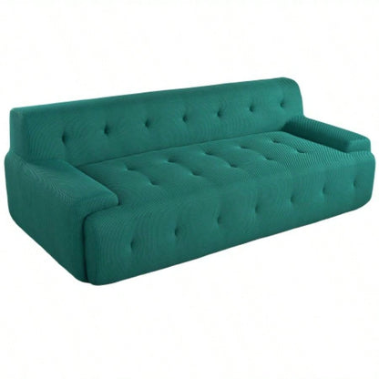 UStyle 86.2 Modern Minimalist Style Tufted Design Upholstered Sofa, 3 - Compression Sofa Living Room, Bedroom, and Apartment
