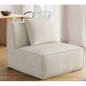 Belfin Modular Sectional Sofa, Convertible Tofu Block Sofa Floor Sofa Bed Armrest Comfy Sofa Bed Compressed Sofa Compression Sofa Living Room Bedroom - Chenille Fabric beige