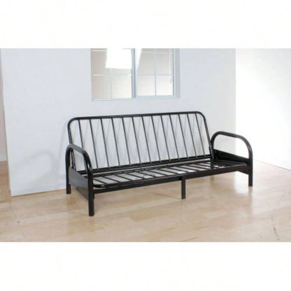 Alfonso Black Adjustable Sofa Frame Cushion not included