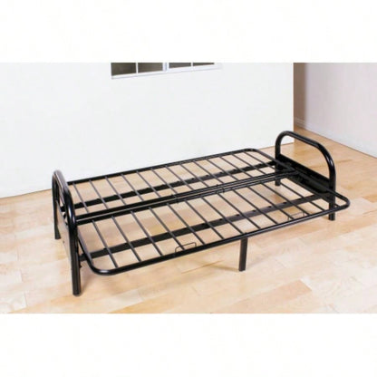 Alfonso Black Adjustable Sofa Frame Cushion not included