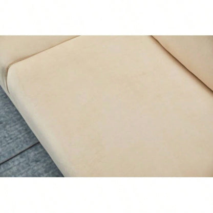 UPHOLSTERED SOFA - BEIGE