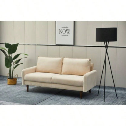 UPHOLSTERED SOFA - BEIGE