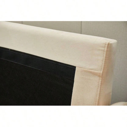 UPHOLSTERED SOFA - BEIGE