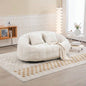 Bean Bag sofa Lazy Sofa Durable Comfort Lounger High Back Bean Bag Chair Couch Adults and Kids, Indoor Outdoor, Accent Floor Soft Lounge Chair Gray chenille