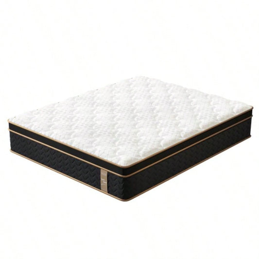 10 Twin Plush Hybrid Mattresses with Independently Encased Coils Gel Foam, Fiberglass - Motion - Support, Mattress in a Box, CertiPUR - US Certified