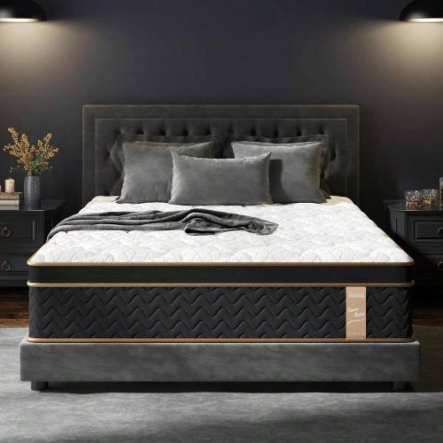 10 Twin Plush Hybrid Mattresses with Independently Encased Coils Gel Foam, Fiberglass - Motion - Support, Mattress in a Box, CertiPUR - US Certified