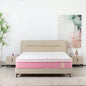 12 Inch Hybrid Mattress Individual Pocket Spring Foam Cool Knitted Cover CertiPUR - US Pink