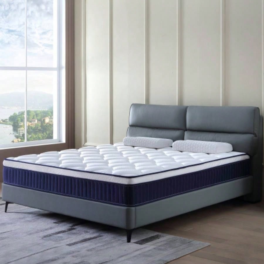 Alwyn Home Innerspring Mattress Medium Hybrid Mattress in a box With Certipur - US Certified Pocket Spring, Pressure Relief, and Motion