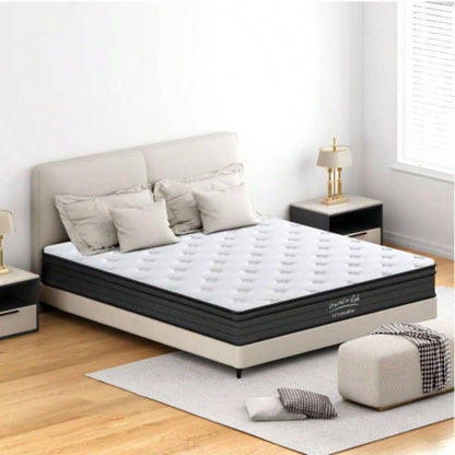 Size Mattress, 10 Inch Hybrid Mattress, Individually Pocketed Innerspring, Medium Firm