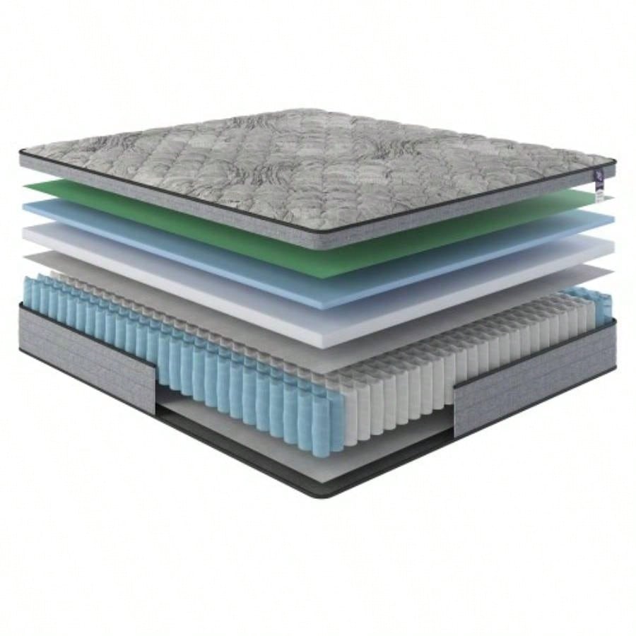 NapQueen Series Machka 10 Inch Twin Size Cooling Gel Foam Hybrid Mattress, CertiPUR - US Certified, Made in USA