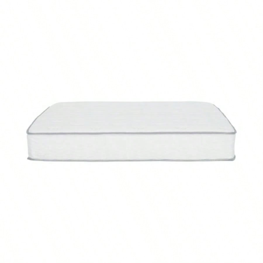 Premium 9 in. Medium Pocket Bed in a Box Spring Mattress - Twin Size, White
