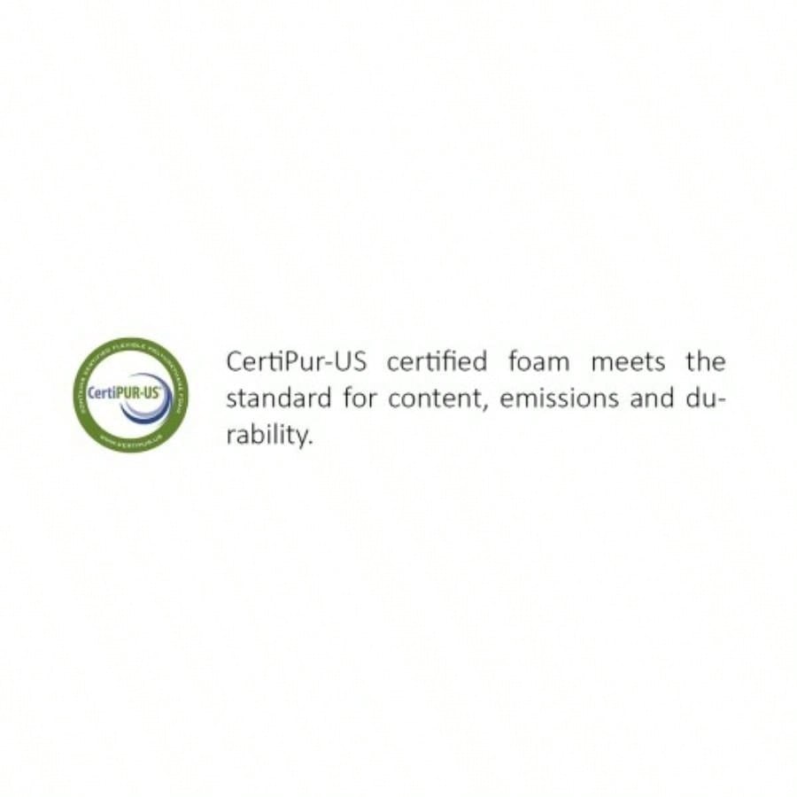 6 - inch Twin Size Bed Mattress Gel - Infused Foam Mattress, Firm, White, Mattress in a Box