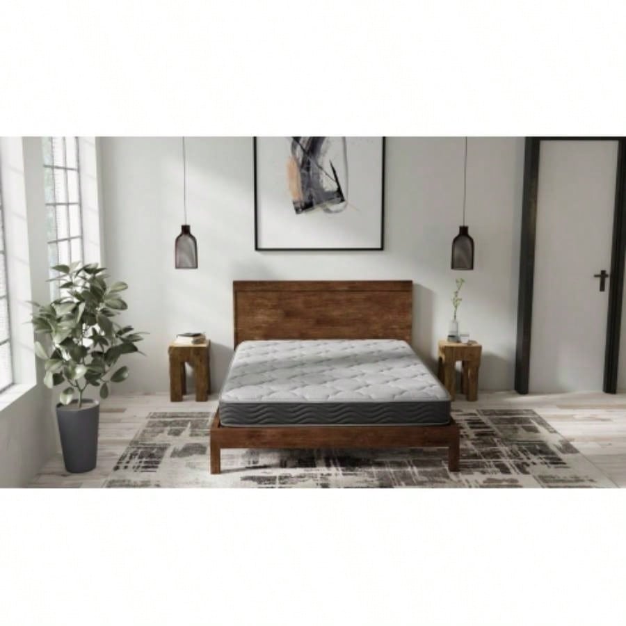 Hybrid 8 Inch Firm Full Mattress with Pocketed Coils