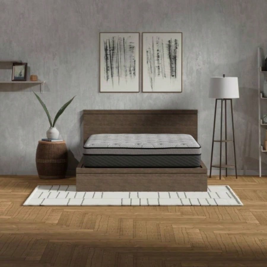 Hybrid 8 Inch Firm Twin Mattress with Pocketed Coils