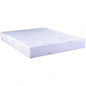 Herbal, Green Tea - infused Polyester Foam Mattress, California King size, White.