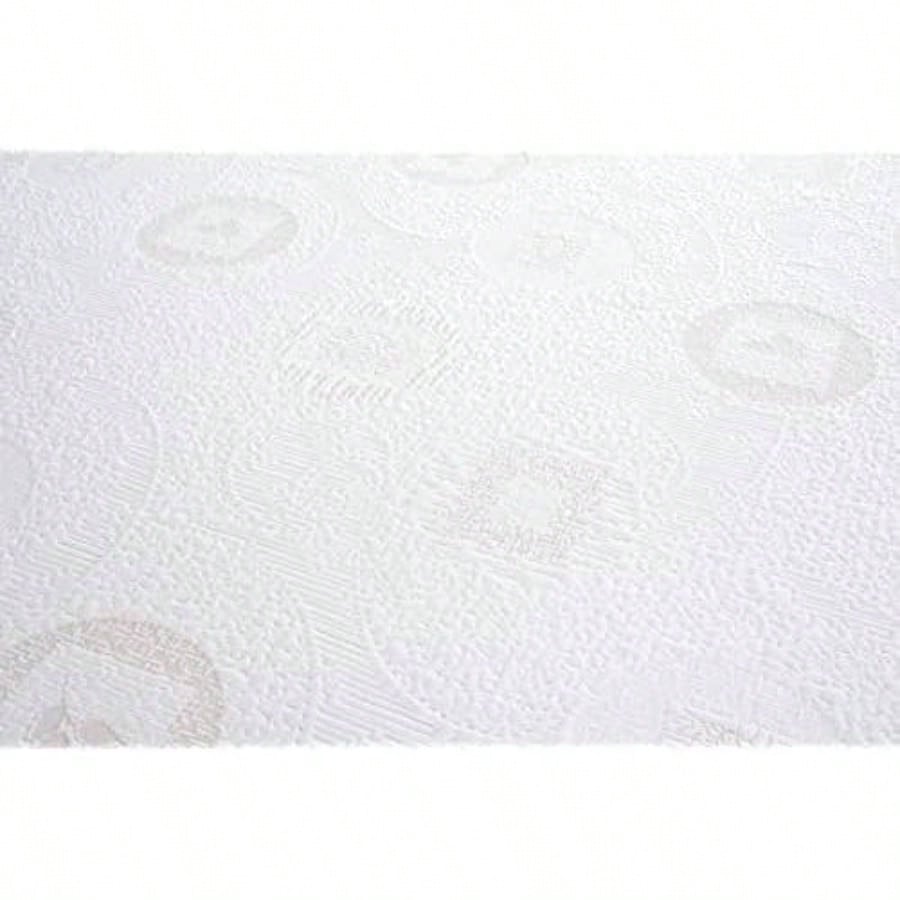 Herbal, Green Tea - infused Polyester Foam Mattress, California King size, White.