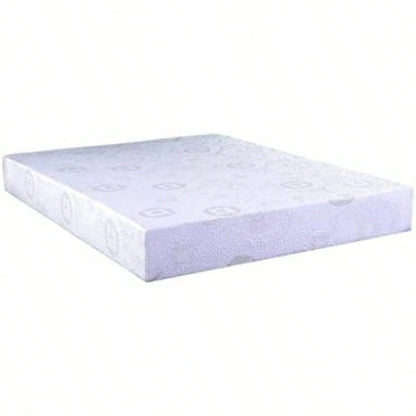 Herbal, Green Tea - infused Polyester Foam Mattress, California King size, White.