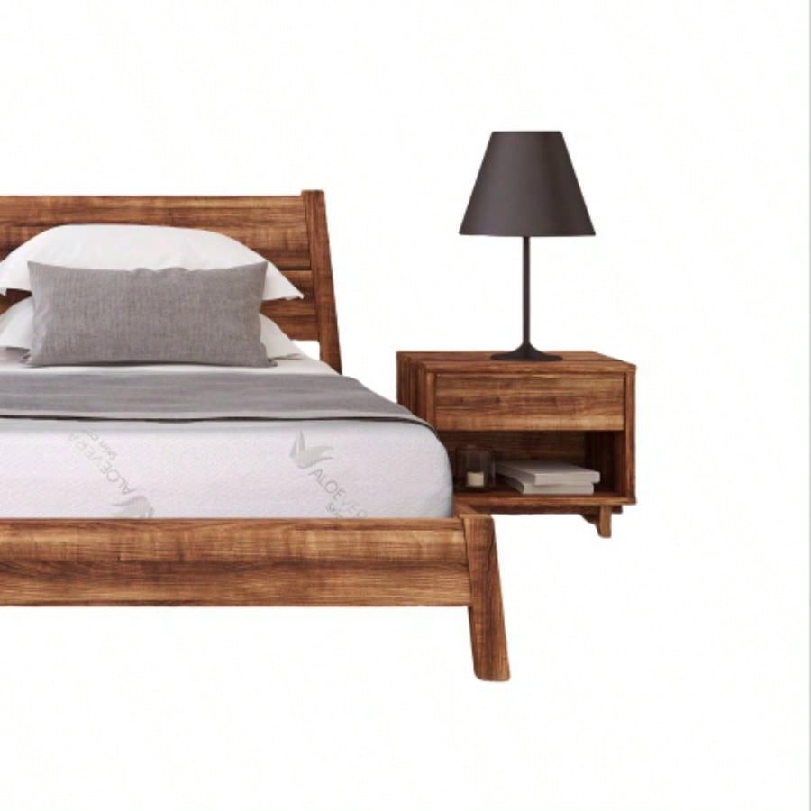 LOVE - Infused Foam Twin Mattress: 3 - layer firm support, stretch knit cover, roll - compressed in a box. Cooling aloe infusion comfy, supportive sleep