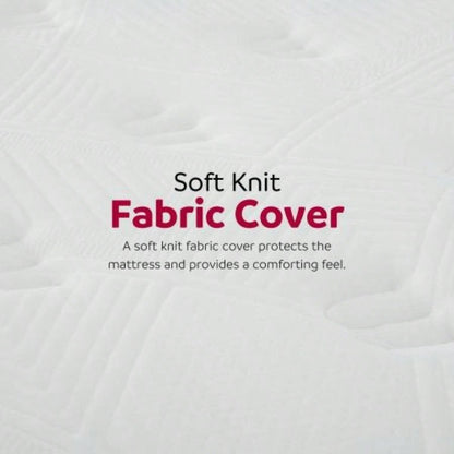 9 in. Full Size Pocket Coil Spring Mattress in a Box, Pressure Relief Low Motion Tranfer Technology, White