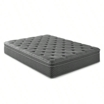 13 Quilted Eurotop Hybrid Twin Mattress, Plush