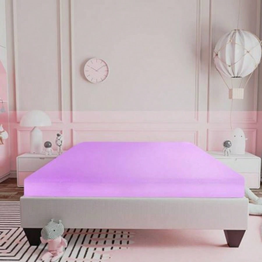 Full - size Gel - Infused Foam Mattress, 6 in. Soft Mattress in a Box, Pink