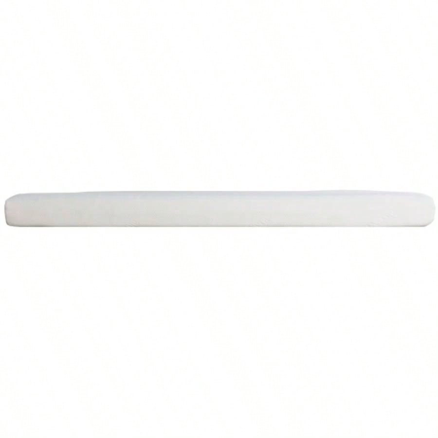 6 in. Firm Gel Foam Mattress Full Size Bed, White