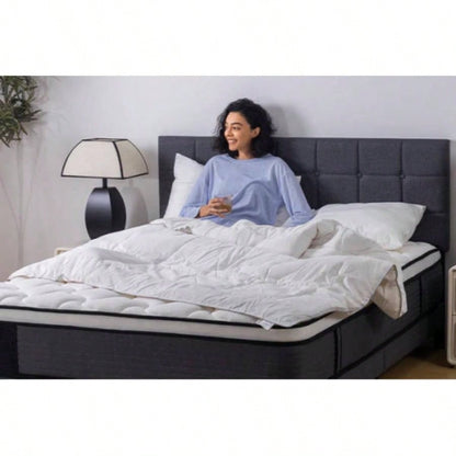 10 Inch Breathable Cool Cover Foam Individual Pocket Spring Hybrid Mattress