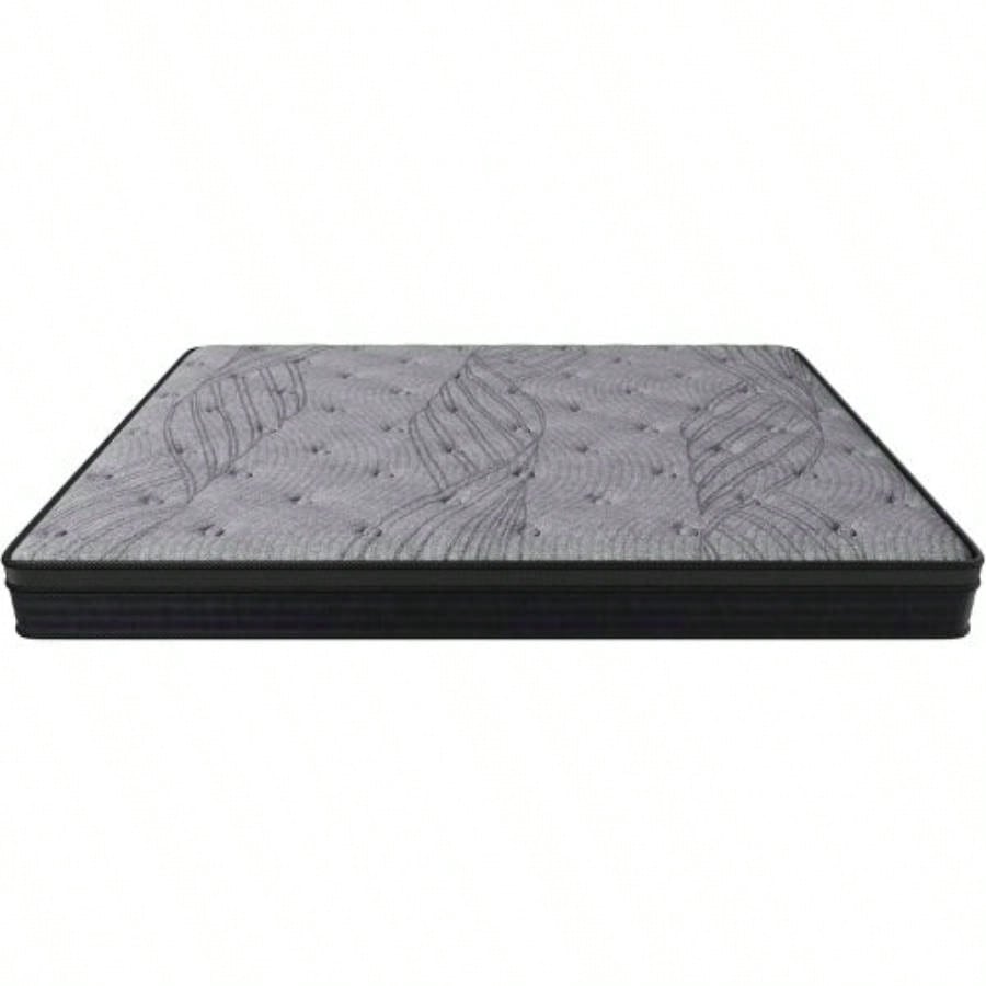 12 Inch Soft - Medium Firm Mattress with Pocket Coils, 560 Individually Wrapped Coils Targeted Body Support, Minimized Motion Transfer, Mattress in a Box