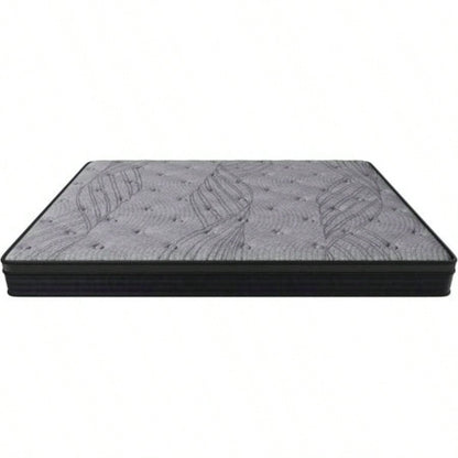 12 Inch Soft - Medium Firm Mattress with Pocket Coils, 560 Individually Wrapped Coils Targeted Body Support, Minimized Motion Transfer, Mattress in a Box