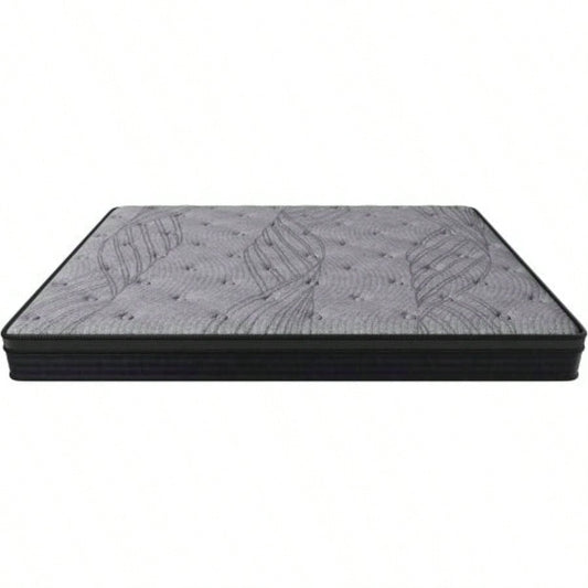 12 Inch Soft - Medium Firm Mattress with Pocket Coils, 560 Individually Wrapped Coils Targeted Body Support, Minimized Motion Transfer, Mattress in a Box