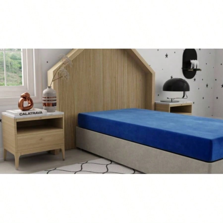 Kids Pedic Waterproof Blue Twin Mattress