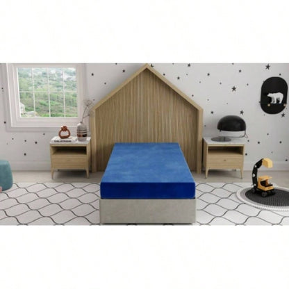 Kids Pedic Waterproof Blue Twin Mattress