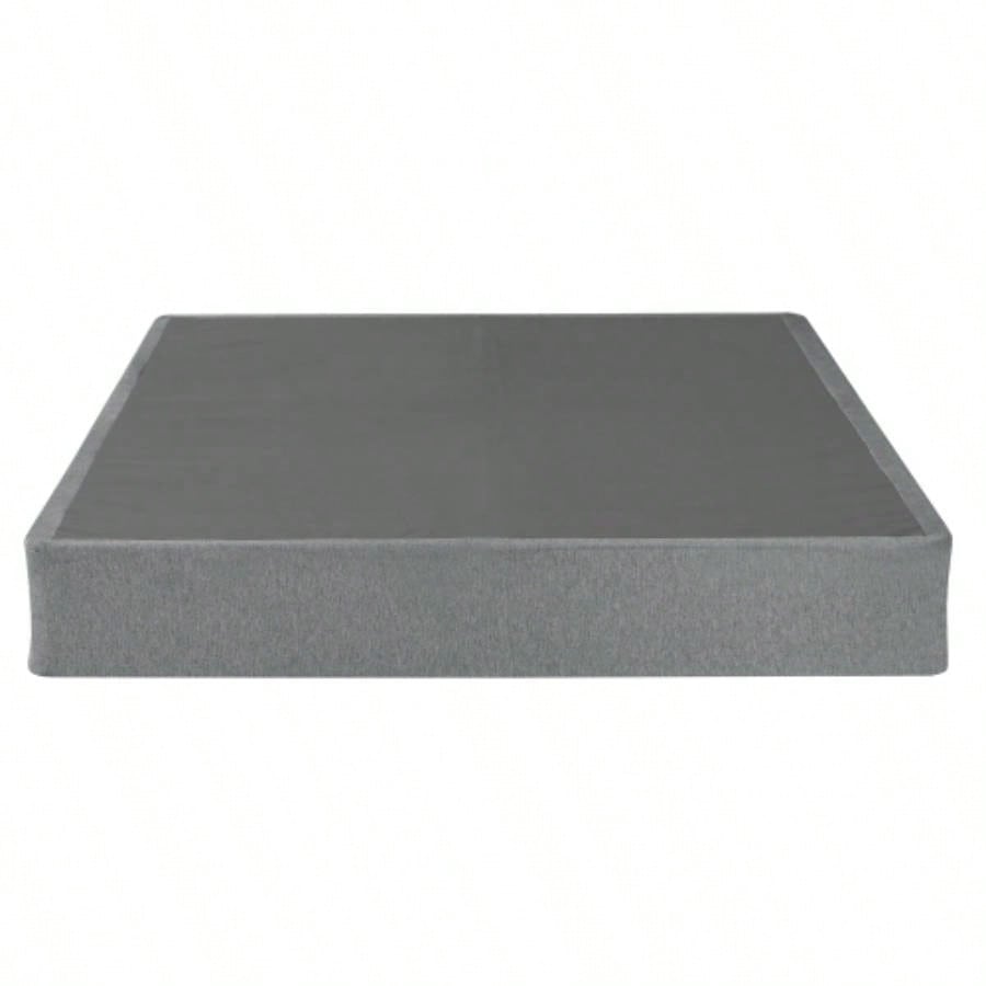 Foldable 9 in. Metal Mattress Bed Base, Twin - Size Box Spring Foundation Bed,