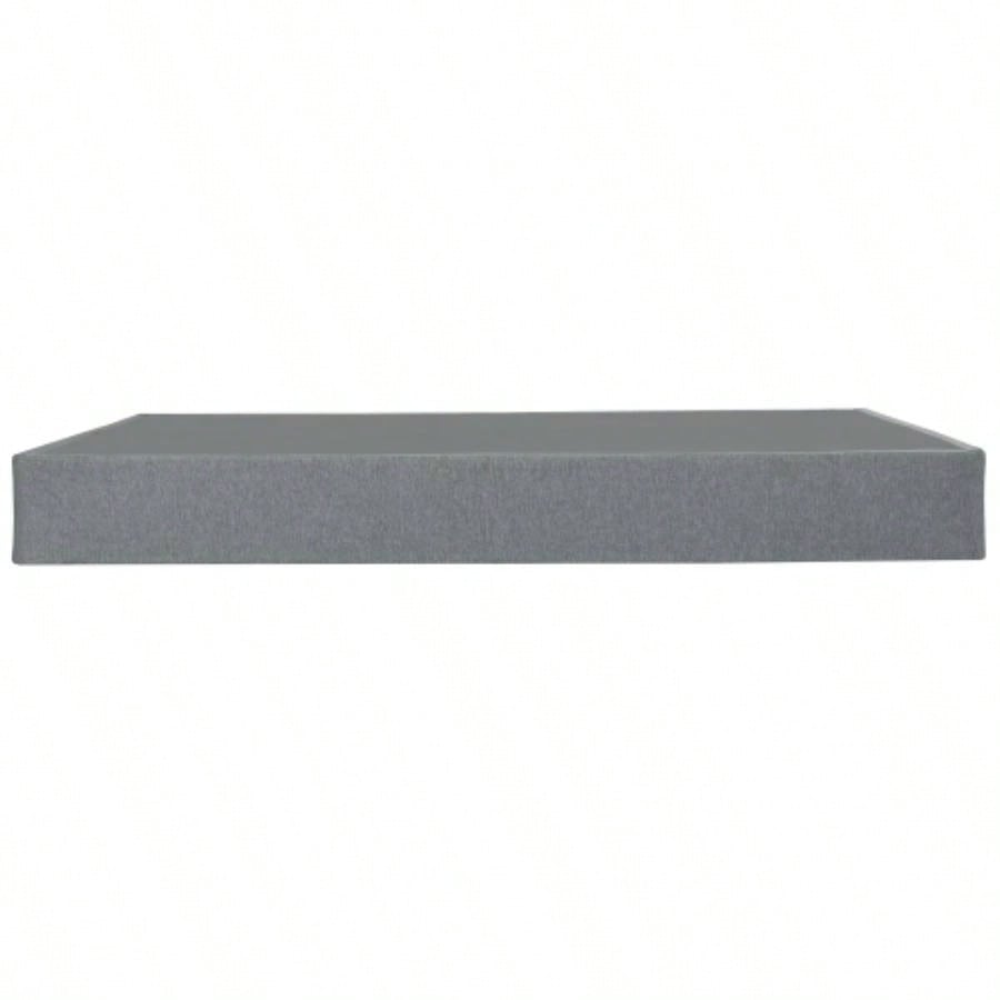 Foldable 9 in. Metal Mattress Bed Base, Twin - Size Box Spring Foundation Bed,