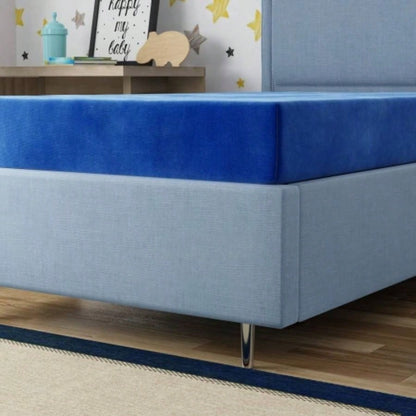 Kids Blue Twin Mattress with Resistant Cover