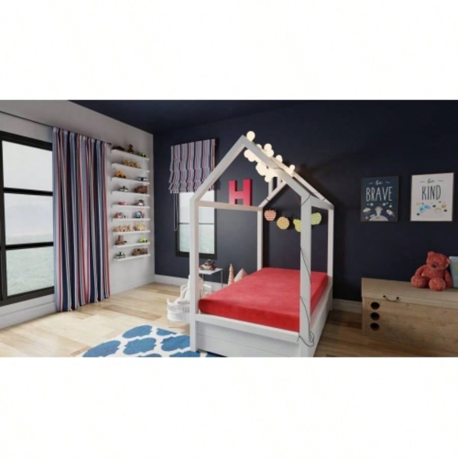 Kids Pedic 5 Classic Red Twin Mattress