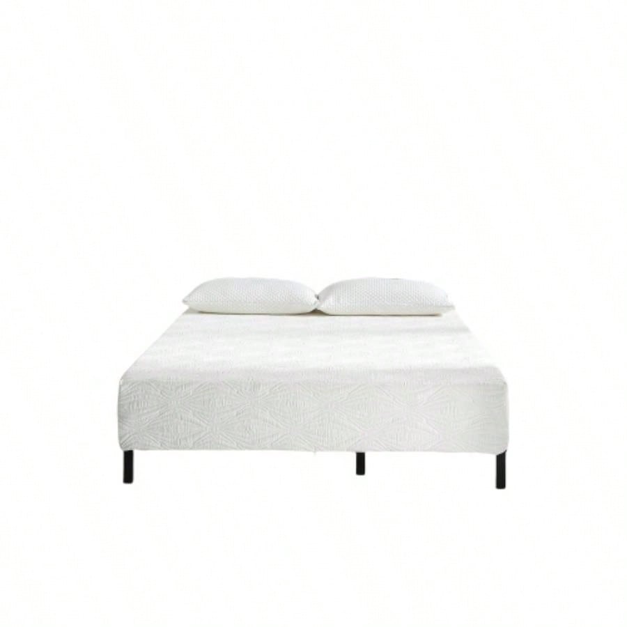 Gel - Infused Foam Mattress! Cool gel, polyester blend, firm support. Roll - compressed, easy setup. Transform your sleep! let your sleep quality further getting better