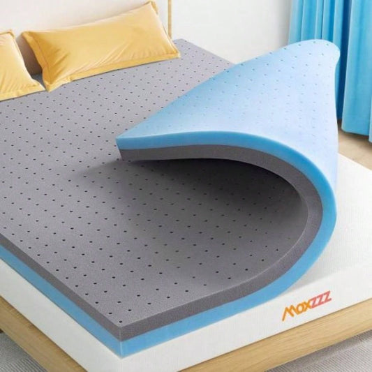 Mattress Topper King, 3 Inch High - Density Gel Foam Mattress Topper Foam Bed Topper Pressure Relief Surmatelas Simple CertiPUR - US Certified