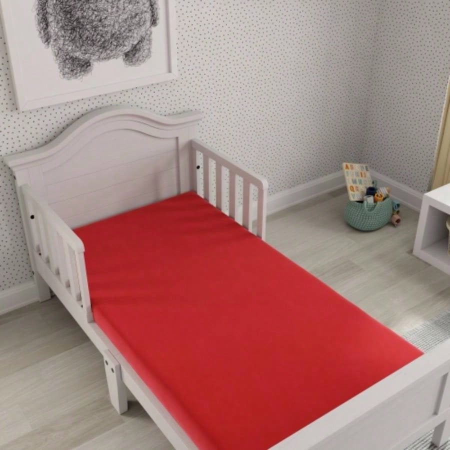Kids 5 Red Full Mattress with Resistant Cover