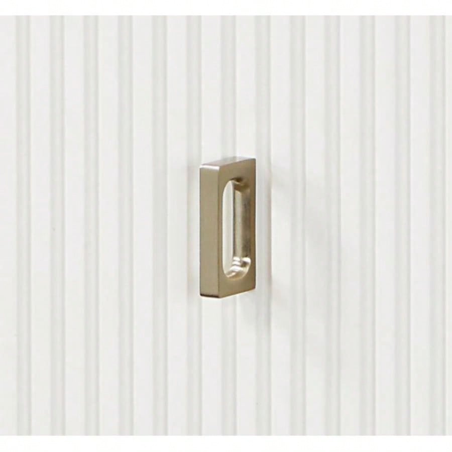 Carena White Walnut Night Stand/USB