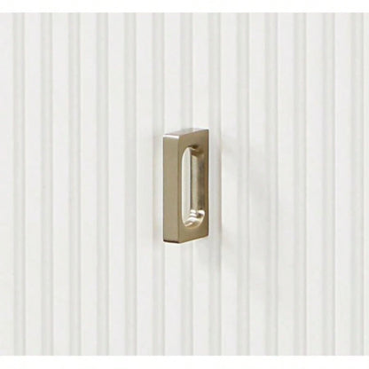 Carena White Walnut Night Stand/USB