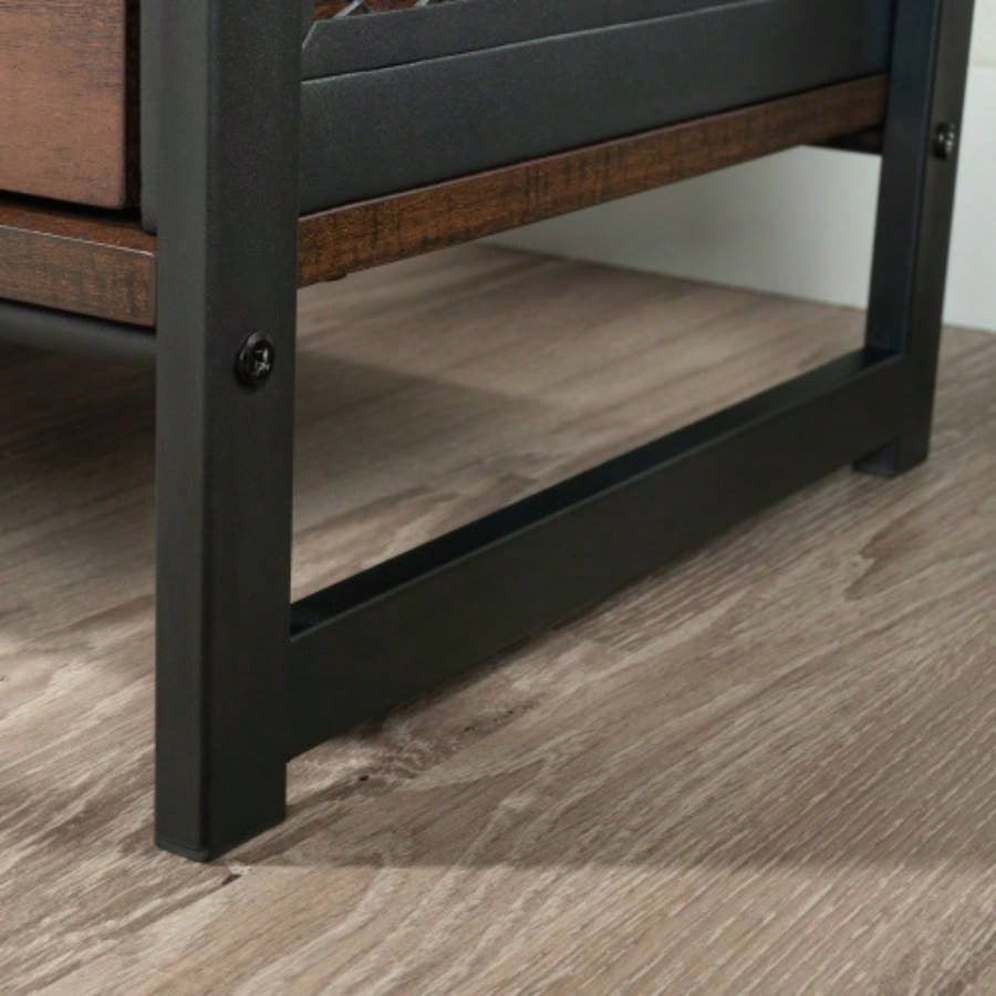 Side Table/Night Stand, Brown