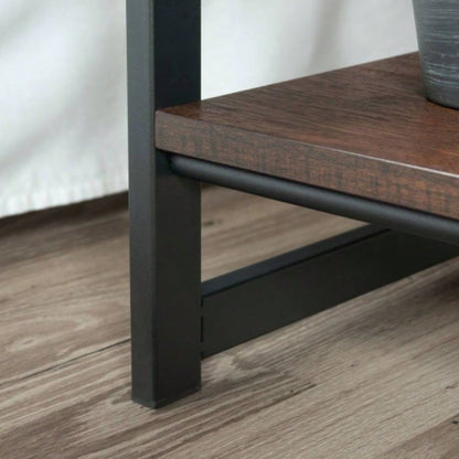 Side Table/Night Stand, Brown