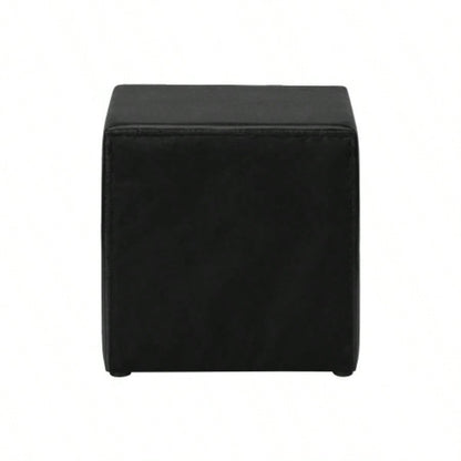 Nightstand, Nightstand, End, Side, Lamp, Storage Drawer, Bedroom, Upholstered, Black Leather Look, Transitional