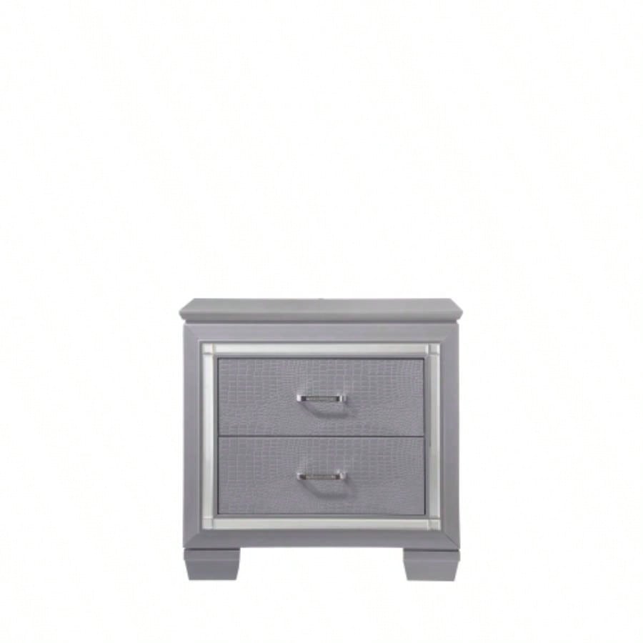 Lillian - Nightstand - Gray